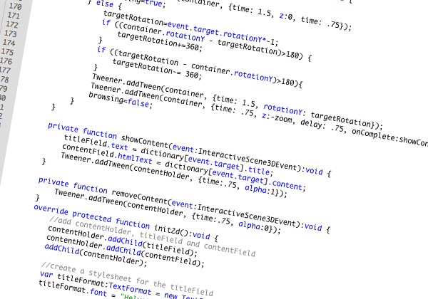 Flash Website Development