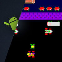 Flash for Android: Flixel Frogger on Nexus One and HTC Evo