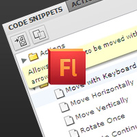 Quick Tip: Exploring the Flash CS5 Code Snippets Panel