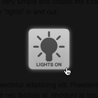 Quick Tip: Dim the Lights using Flash and jQuery