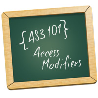 AS3 101: Quick Tip – Use Access Modifiers Effectively