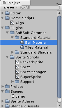Our materials inside Plugins folder.