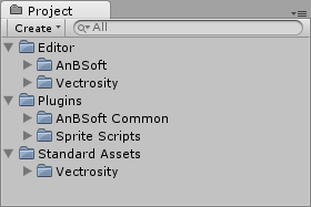 Project window shows our project tree with all the assets and folders.