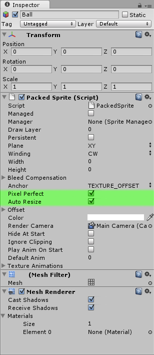 Remember to tick it if you want to render your sprite most accurately.