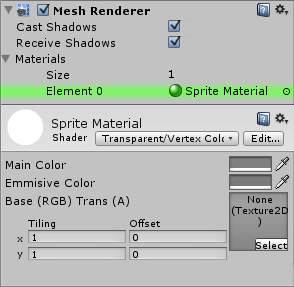 We need to assign a material before we can build an atlas.