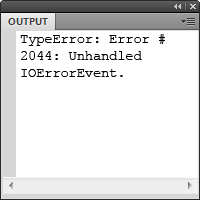 Quick Tip: How to Debug an AS3 Error #2044