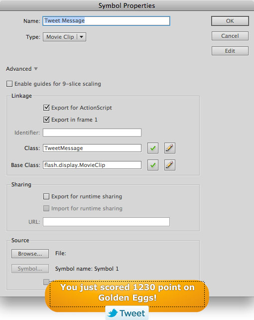 Step 18: Showing score