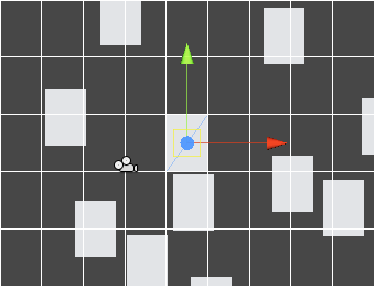 Lots of unaligned cubes.