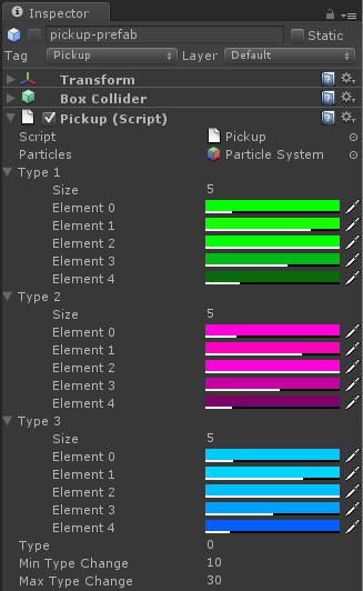 unity tutorial: gui, timers, particles