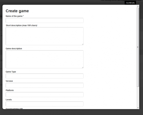 Create Game