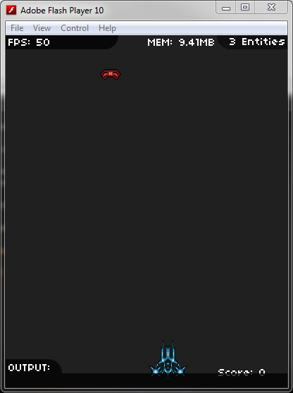 The game score