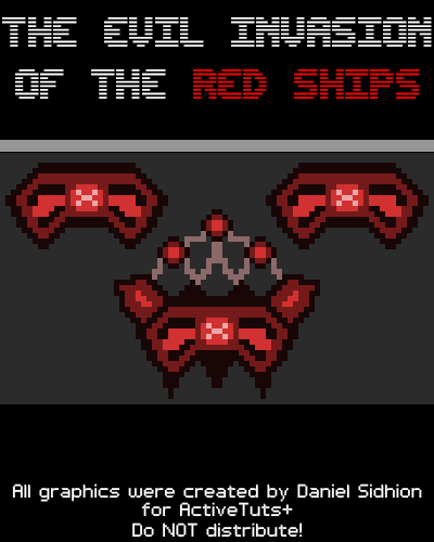 The main menu screen