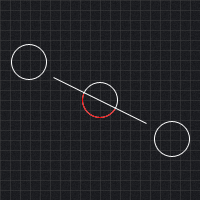 Quick Tip: Collision Detection Between a Circle and a Line Segment