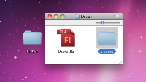 The classes folder