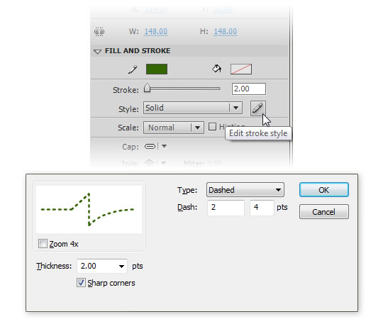 Flash Tips and Best Practices for Designers: Drawing stroke settings Flash Tips and Best Practices for Designers: Drawing